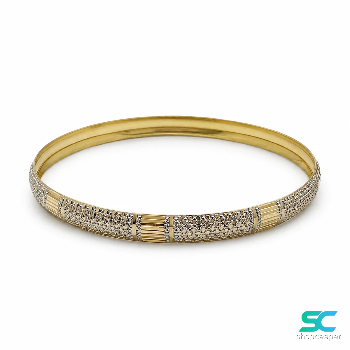 دستبند طلا 18 عیار زنانه (5 گرم)