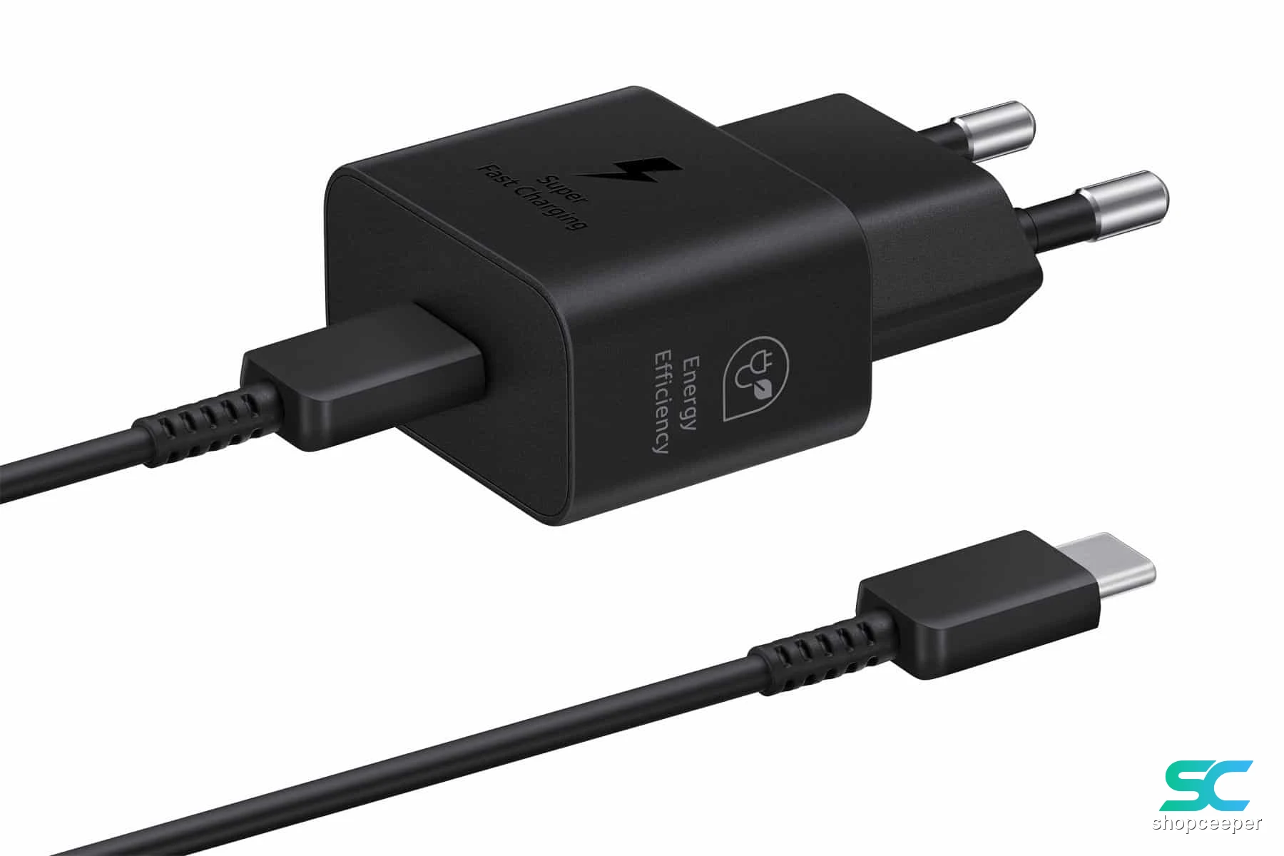 شارژر دیواری سامسونگ 25 وات + کابل USB-C